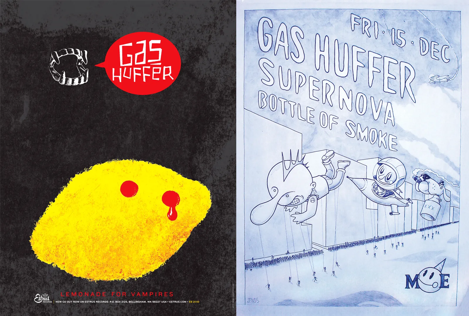 Gas Huffer posters